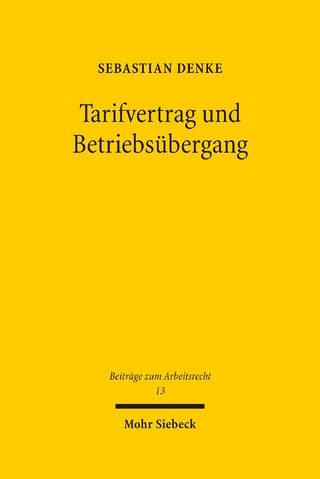 Tarifvertrag und Betriebsübergang