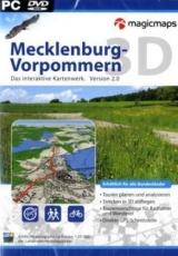 Mecklenburg-Vorpommern 3D. Interaktive Kartenwerke. - 