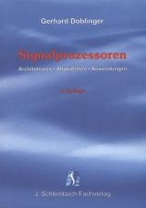 Signalprozessoren - Doblinger, Gerhard