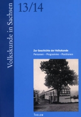 Zur Geschichte der Volkskunde - 