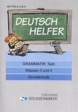 Deutsch Helfer "Grammatik: Satz" - Peter Geist, Susanne Homberg, Gisela Krosch