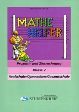 Mathe Helfer "Prozent- und Zinsrechnung" - Edith Arndt-Adam, Suzanne Schmidt