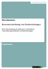 Ressourcenwirkung von Paarbeziehungen -  Nina Hammerer