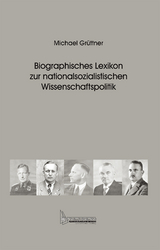 Biographisches Lexikon zur nationalsozialistischen Wissenschaftspolitik - Michael Gr&uuml;ttner