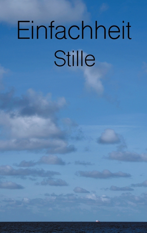 Einfachheit -  Sascha B&uuml;ttner