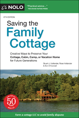 Saving the Family Cottage - Stuart J. Hollander, Rose Hollander, Ann O'Connell