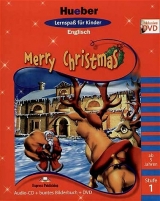 Hueber Lernspass f&uuml;r Kinder Englisch - Stufe 1 / Merry Christmas - Jenny Dooley, chris Bates