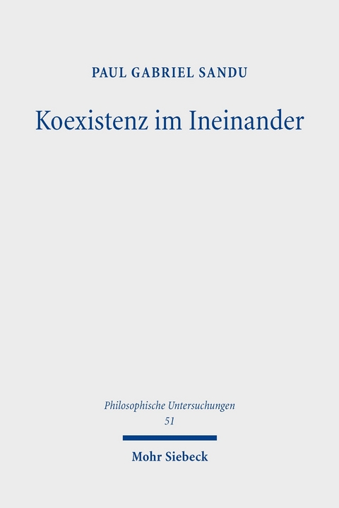 Koexistenz im Ineinander -  Paul Gabriel Sandu