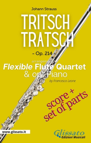 Flute Quartet sheet music score of 