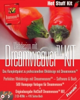 Webdesign mit Dreamweaver KIT, 2 CD-ROMs u. Buch - 