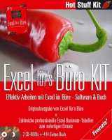 Excel f&uuml;r's B&uuml;ro Kit, 2 CD-ROMs u. Buch - 