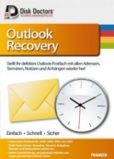 Disk Doctors Outlook Recovery, CD-ROM