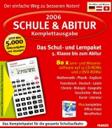 Schule & Abitur, Komplettpaket 2006, 15 CD-ROMs u. 2 DVD-ROMs