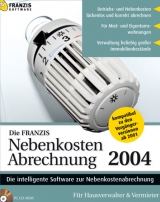 Die FRANZIS Nebenkosten Abrechnung 2004, 1 CD-ROM
