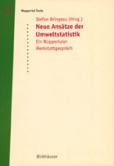 Neue Ansätze der Umweltstatistik - 