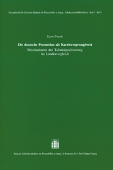 Die deutsche Promotion als Karrieresprungbrett - Egon Franck