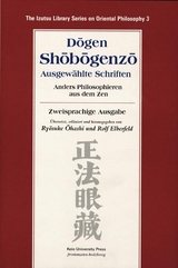 Shobogenzo - Ausgew&auml;hlte Schriften -  Dogen