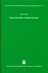 Mikrosystemtechnik - Wachstum ins Kleine - Wolfram D&ouml;tzel