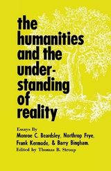 The Humanities and the Understanding of Reality - 