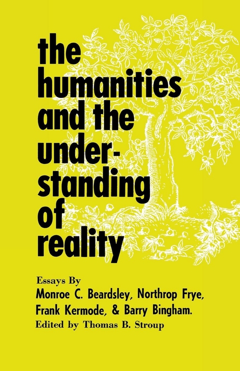 The Humanities and the Understanding of Reality - 