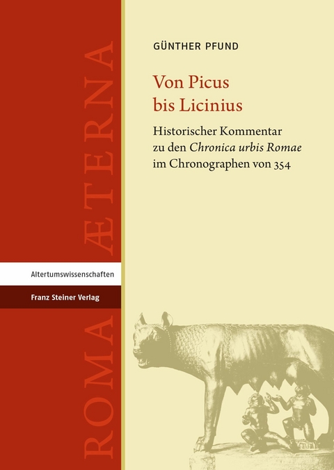 Von Picus bis Licinius -  G&uuml;nther Pfund