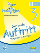 Der gro&szlig;e Auftritt 3 Viola (mit CD) - Andrea Holzer-Rhomberg