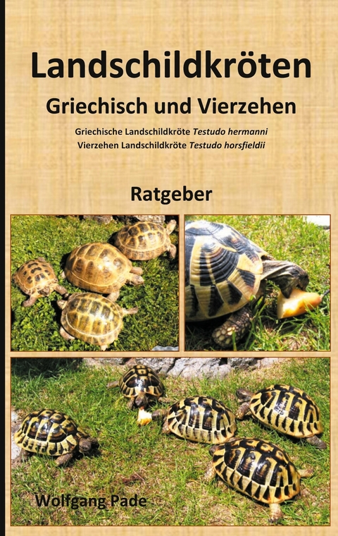 Landschildkr&ouml;ten Griechisch und Vierzehen - Wolfgang Pade