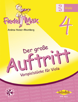 Der gro&szlig;e Auftritt 4 Viola (mit CD) - Andrea Holzer-Rhomberg