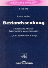 Bestandssenkung - Rainer Weber