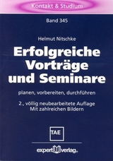 Erfolgreiche Vortr&auml;ge und Seminare - Helmut Nitschke