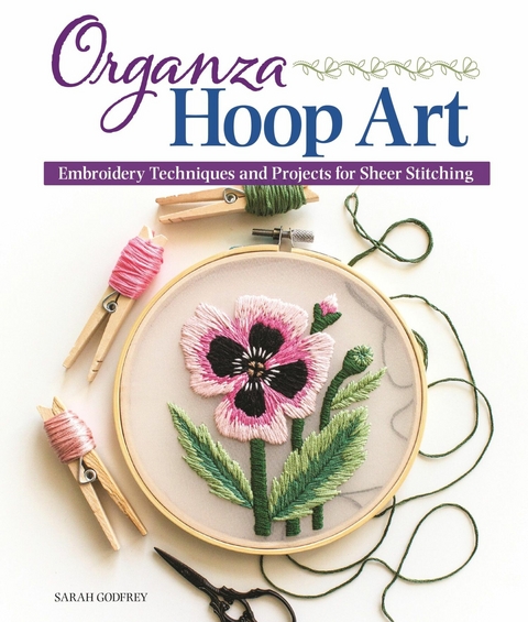 Organza Hoop Art - Sarah Godfrey
