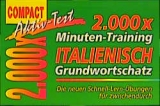 2000 &times; Minuten-Training Italienisch Grundwortschatz - Anna M Hoffmann di Marzio