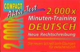 2000 &times; Minuten-Training Deutsch Neue Rechtschreibung - Andreas Stieber
