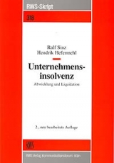 Unternehmensinsolvenz - Ralf Sinz, Hendrik Hefermehl