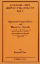 Allgemeine Naturgeschichte und Theorie des Himmels - Immanuel Kant