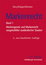Markenrecht - Bous, Ulrich; Eisfeld, LL.M., Jens; Ekey, Friedrich L.; Fuchs-Wissemann, Georg; Gierke, Cornelie von; Hellfeld, Joachim von; Jansen, Manuel; Klippel, Diethelm; Kramer, Franziska; Pahlow, Louis; Seiler, Frank; Wüst, Birgit; Koutsonassios, Christos; Preussler, Pierre-Roger; Hegdal, Stein; Wollmann, Ines; Bühler, Roland; Schramm, Eva; Macel, III, Stanley C.; Liebscher, LL.M., Marc; Sjöstedt, Anders; Knipscheer, J.W.; Onofrei, LL.M., Mihnea; Ganea, Peter; Yarayan, Ali; Kainth, A.; Frühbeck Olmedo, Guillermo; Kraft, Rainer Maria; Steinmair, Mmag. Boris; Winternitz, Christian; Maksing, Mati; Silic, Maja; Ekey, Volker; Pernez, Helga; Seeger, Daniel; Lovitz, Michael L.; Fraser, Jennifer; Lukácsi, Peter; Ekey, Friedrich L.; Klippel, Diethelm; Bender, Achim