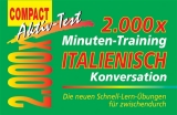 2000 &times; Minuten-Training - Italienisch f&uuml;r die Reise