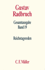Gustav Radbruch Gesamtausgabe - Volkmar Schöneburg