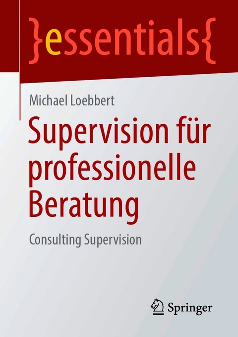 Supervision f&uuml;r professionelle Beratung - Michael Loebbert