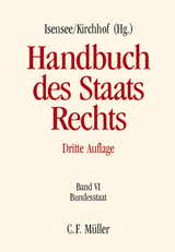 Handbuch des Staatsrechts - Michael Anderheiden, Hans Herbert von von Arnim, Richard Bartlsperger, Armin Dittmann, Friedhelm Hase, Reinhard Hendler, Ansgar Hense, Matthias Herdegen, Josef Isensee, Eckart Klein, Thomas Mann, Janbernd Oebbecke, Jost Pietzcker, Adelheid Puttler, G&uuml;nter P&uuml;ttner, Hans-Werner Rengeling, Walter Rudolf, Christian Starck, Rudolf Wendt, Thomas W&uuml;rtenberger