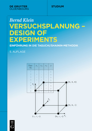 Versuchsplanung – Design of Experiments