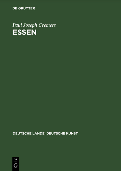 Essen - Paul Joseph Cremers