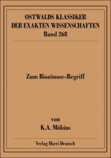 Zum Bioz&ouml;nose-Begriff - Karl A M&ouml;bius