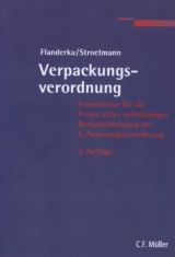 Verpackungsverordnung - Stroetmann, Clemens; Flanderka, Fritz