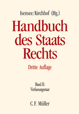Handbuch des Staatsrechts - Peter Badura, Ernst-Wolfgang B&ouml;ckenf&ouml;rde, Udo Di Di Fabio, Rolf Grawert, Rolf Gr&ouml;schner, Peter H&auml;berle, Christian Hillgruber, Josef Isensee, Matthias Jestaedt, Paul Kirchhof, Eckart Klein, Albrecht Randelzhofer, Hans Heinrich Rupp, Eberhard Schmidt-A&szlig;mann, Wolfgang Graf Graf Vitzthum, Klaus Vogel, Hans F. Zacher