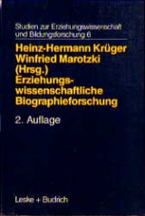 Erziehungswissenschaftliche Biographieforschung - Heinz H. Kr&uuml;ger