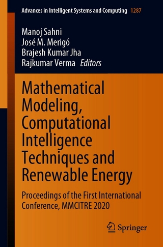 Mathematical Modeling, Computational Intelligence Techniques and Renewable Energy