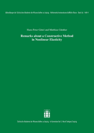 Remarks about a Constructive Method in Nonlinear Elasticity