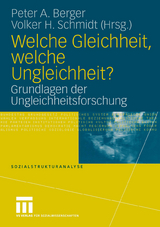 Welche Gleichheit, welche Ungleichheit? - 