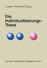 Die Individualisierungs-These - 